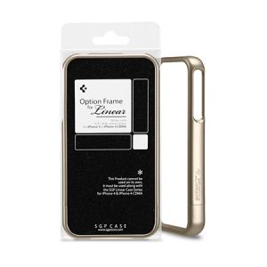 Чехол SGP Option Frame Champagne Gold for Linear Series iPhone 4/4S (SGP07735)